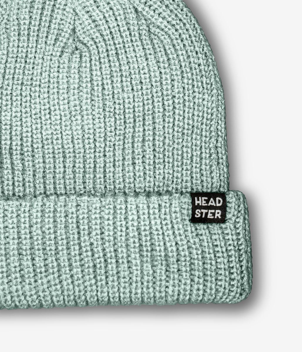 Minimal Beanie - Dusty Aqua