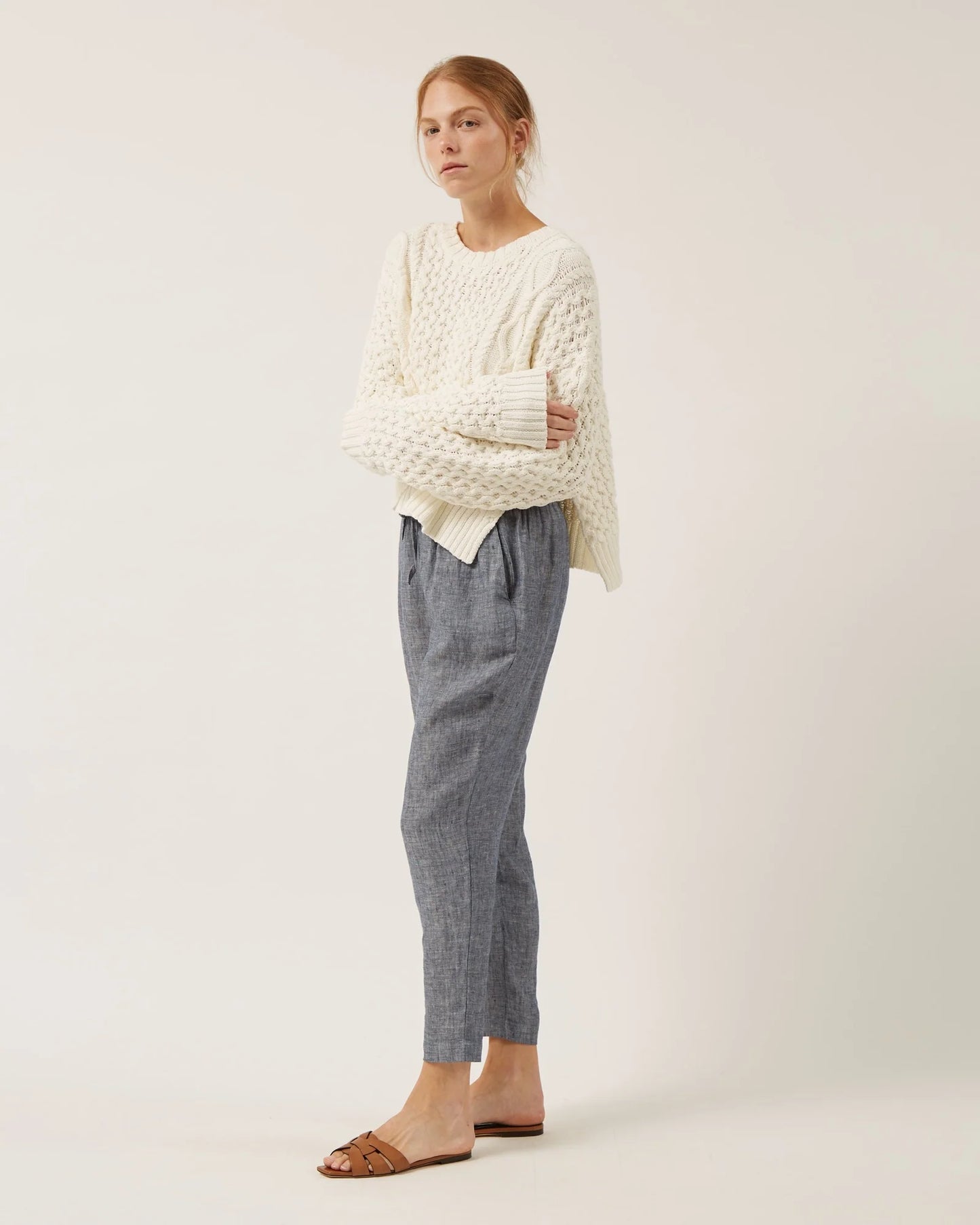 Clover Sweater - White