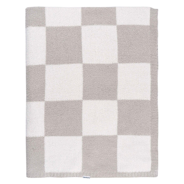 Soft Knit Baby Blanket - Tan