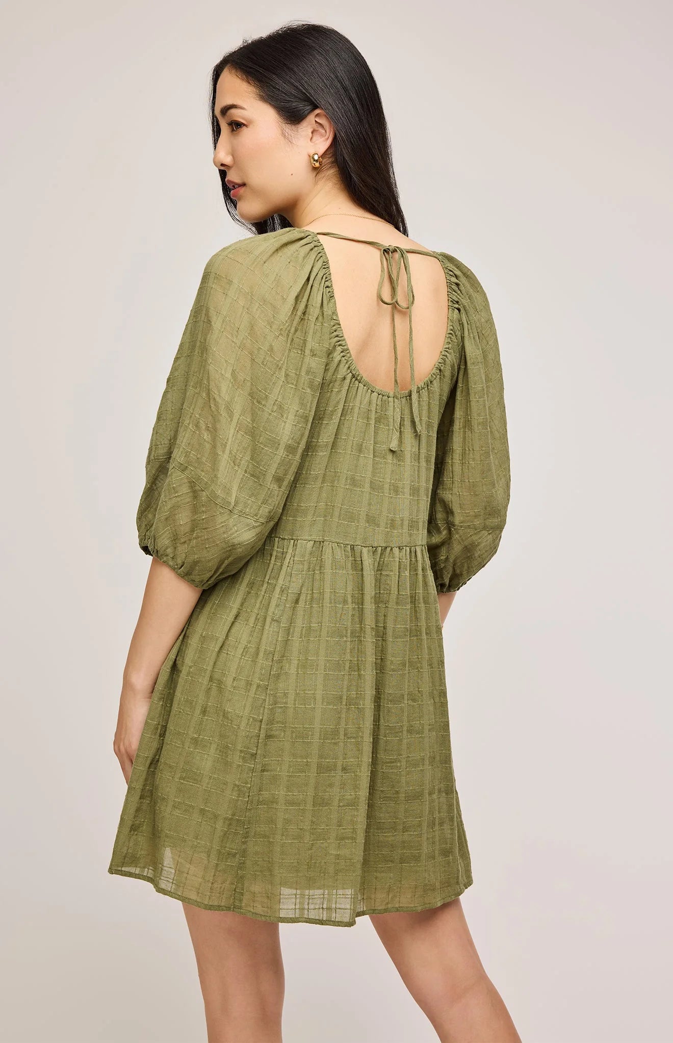 Tallulah Mini Dress - Matcha