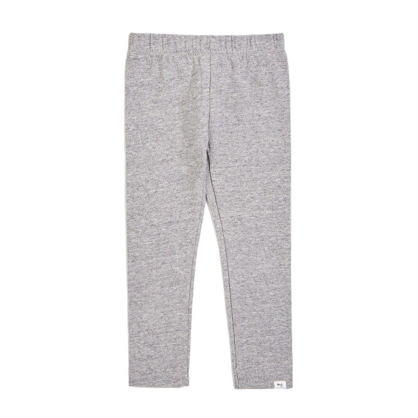 Cotton Legging - Heather Grey