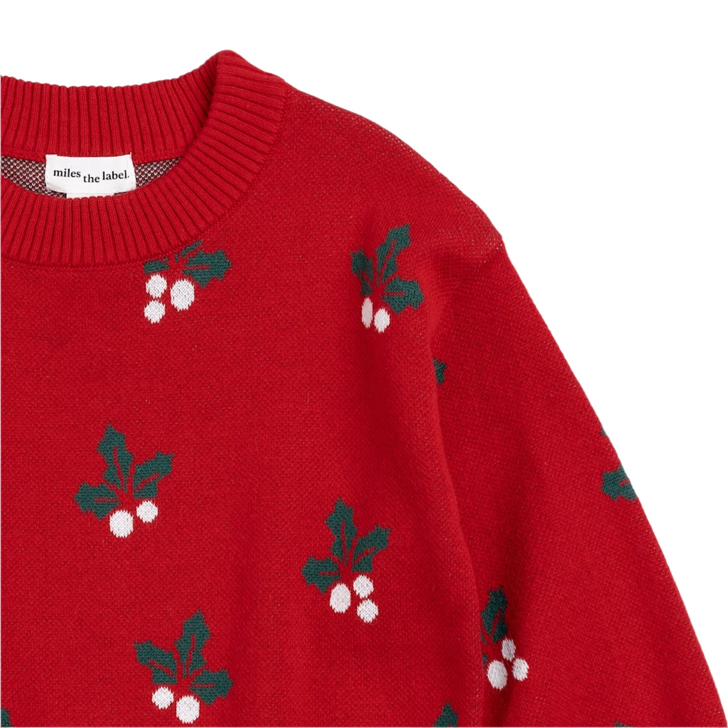 Merry Mistletoe Jacquard Sweater