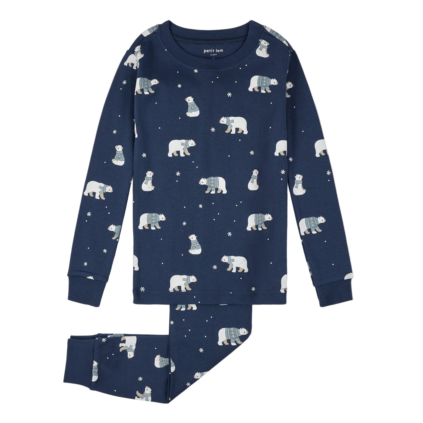 Two Piece Pajama Set - Polar Bears
