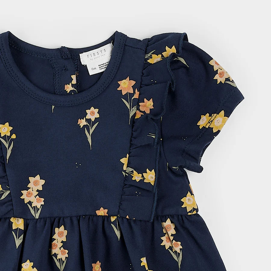 Bodysuit Dress - Daffodils