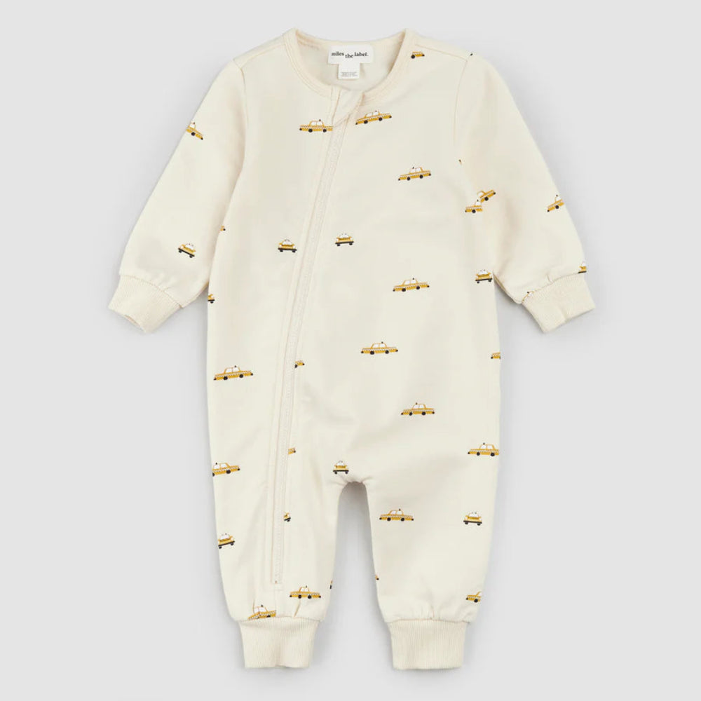 French Terry Playsuit - Taxi