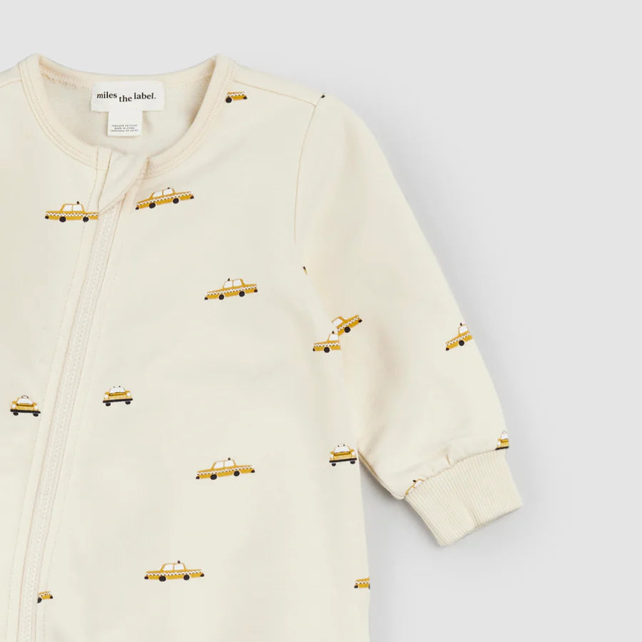 French Terry Playsuit - Taxi