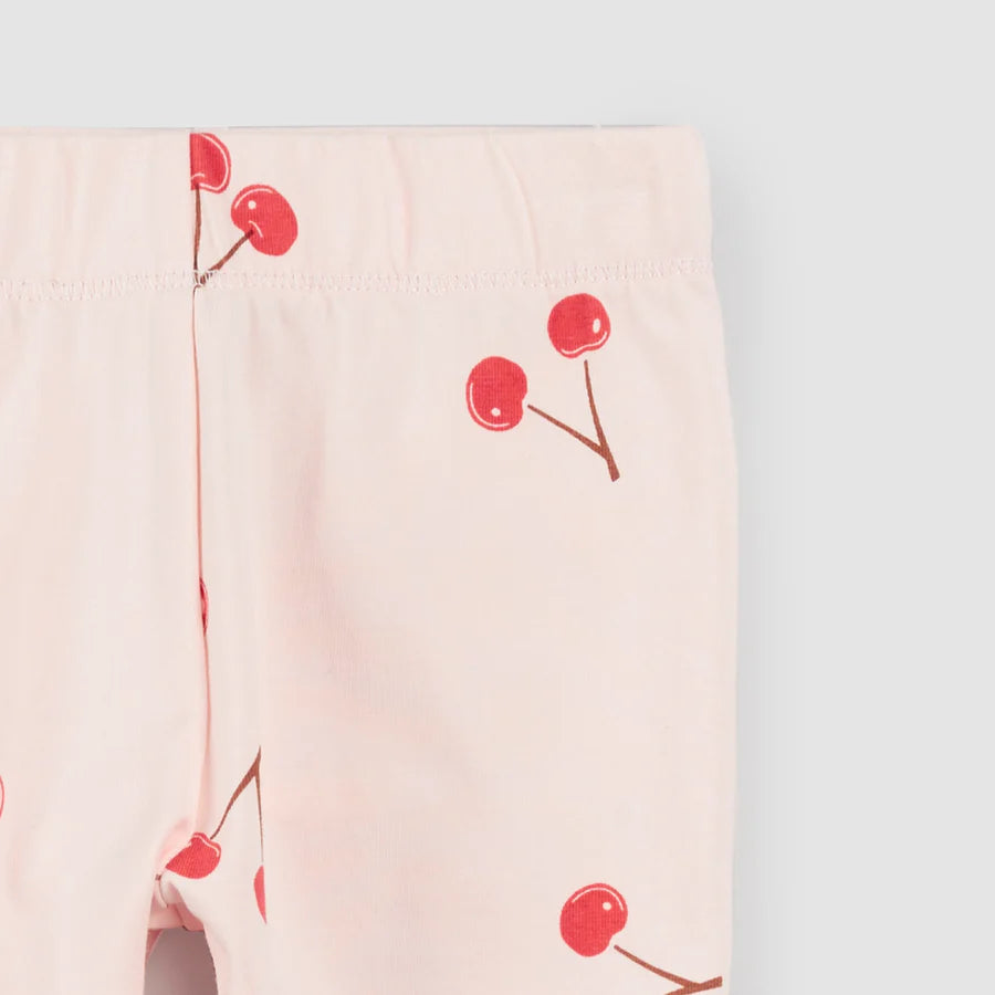 Cotton Bike Shorts - Cherry