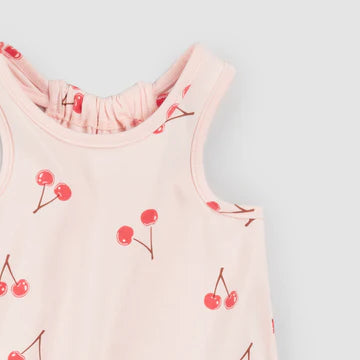 Racerback Jersey Dress - Cherries