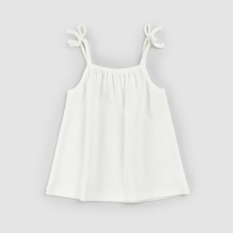 Spaghetti Strap Tank Top - White