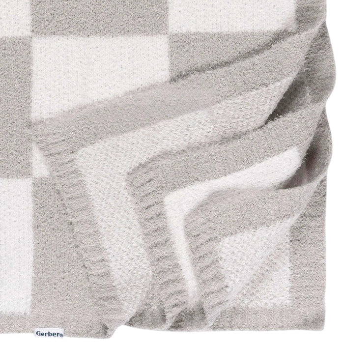 Soft Knit Baby Blanket - Tan