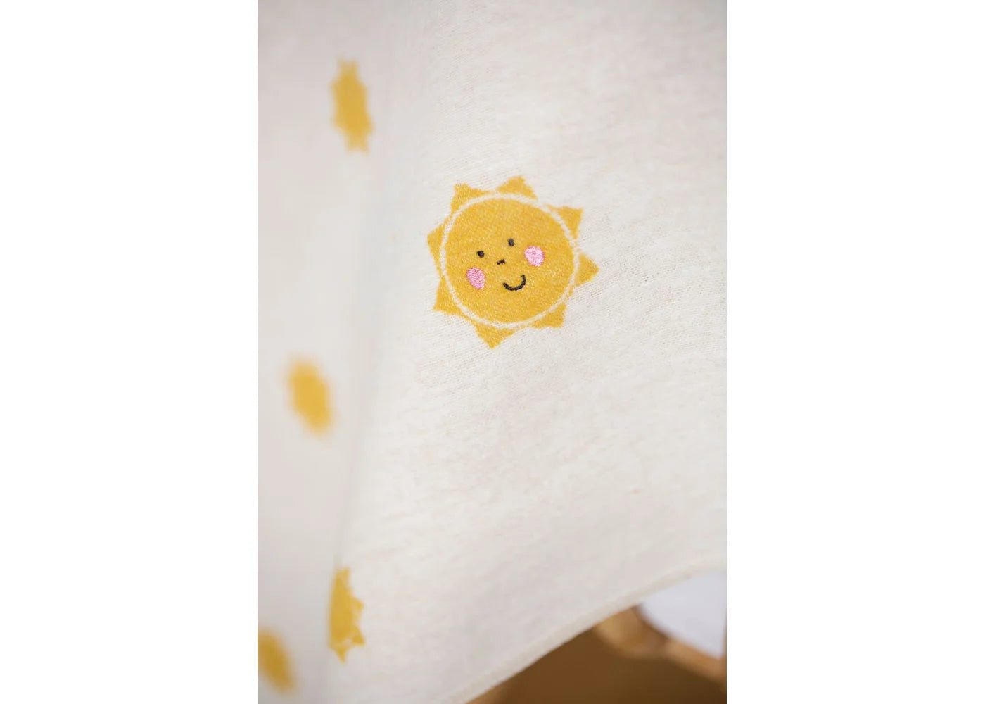 Cotton Flannel Blanket - Suns Allover