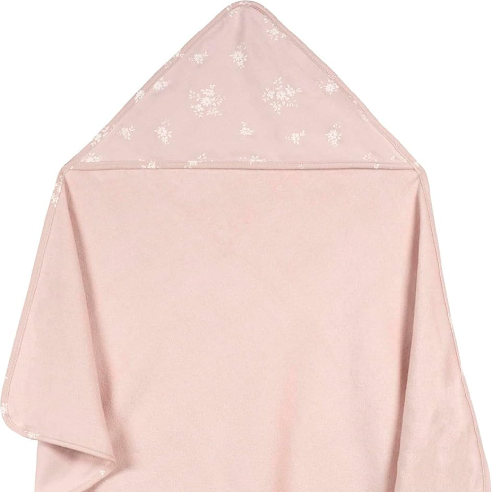 Hooded Towel - Pink Ditsy Floral