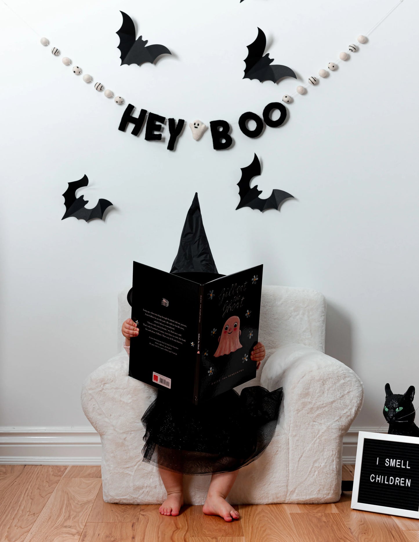 Felt Garland - HEY BOO