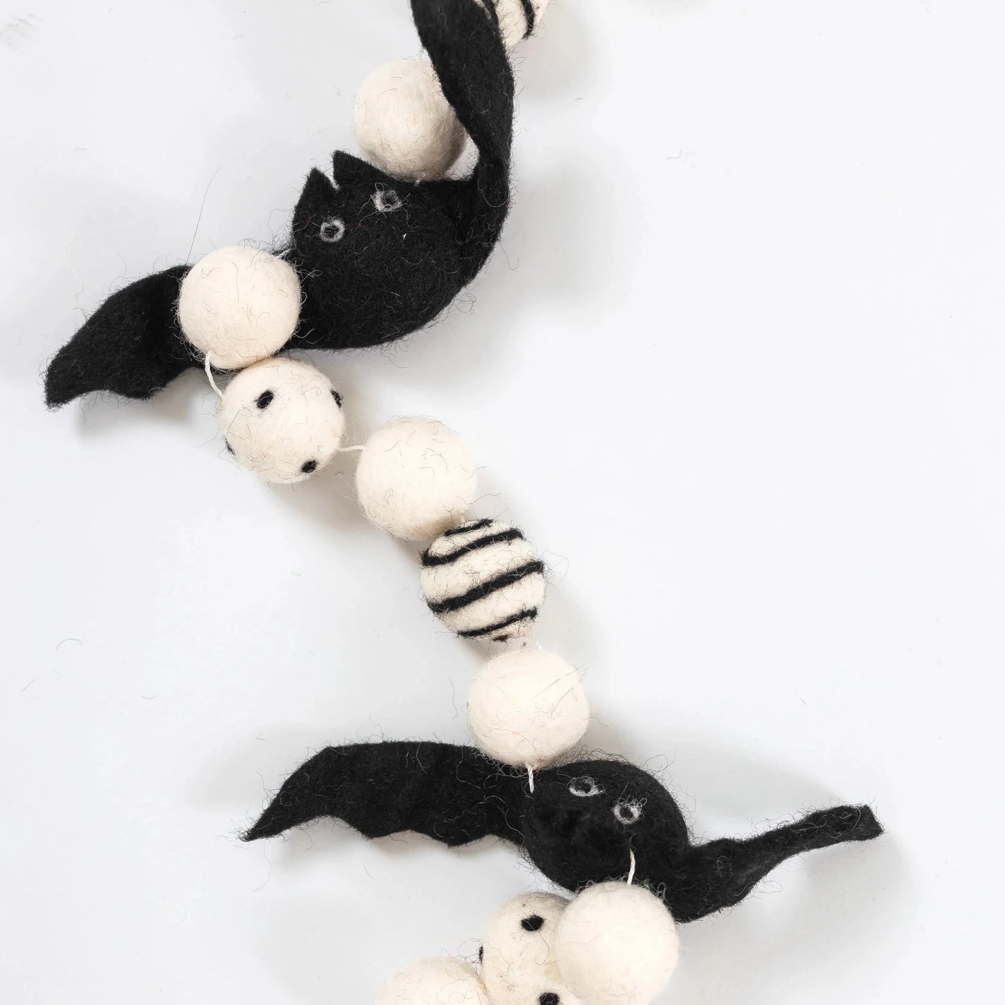 Felt Garland - Black Bat Halloween