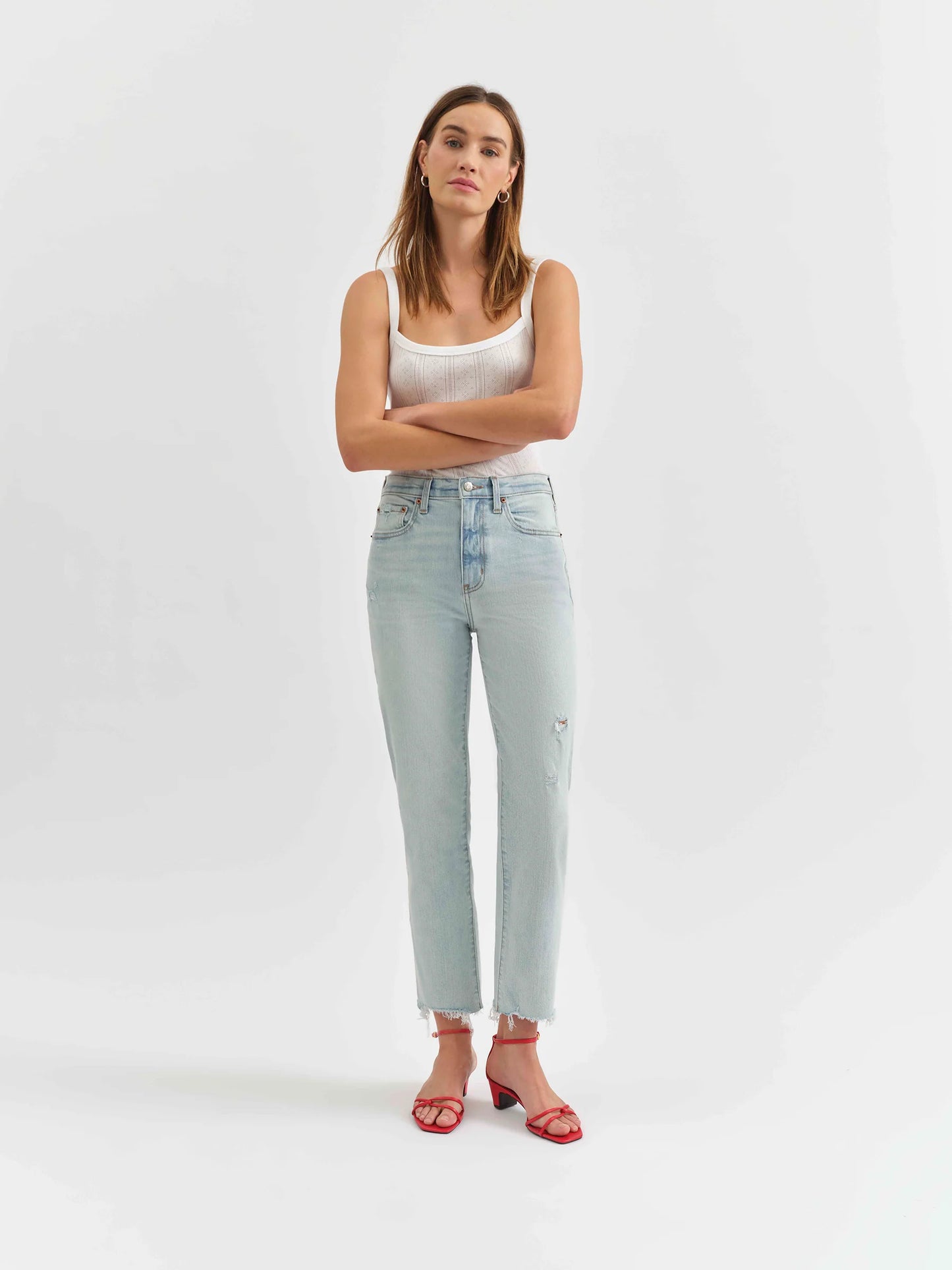 Straight Up High Rise Straight - Swoon Vintage