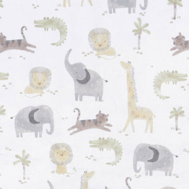 Plush Blanket - Safari Animals