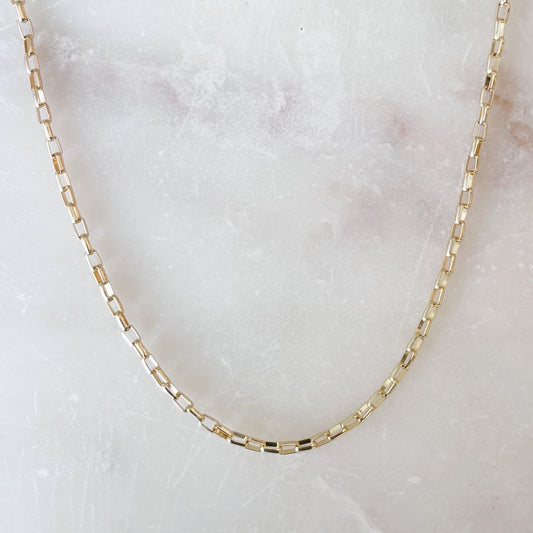 Square Link Necklace