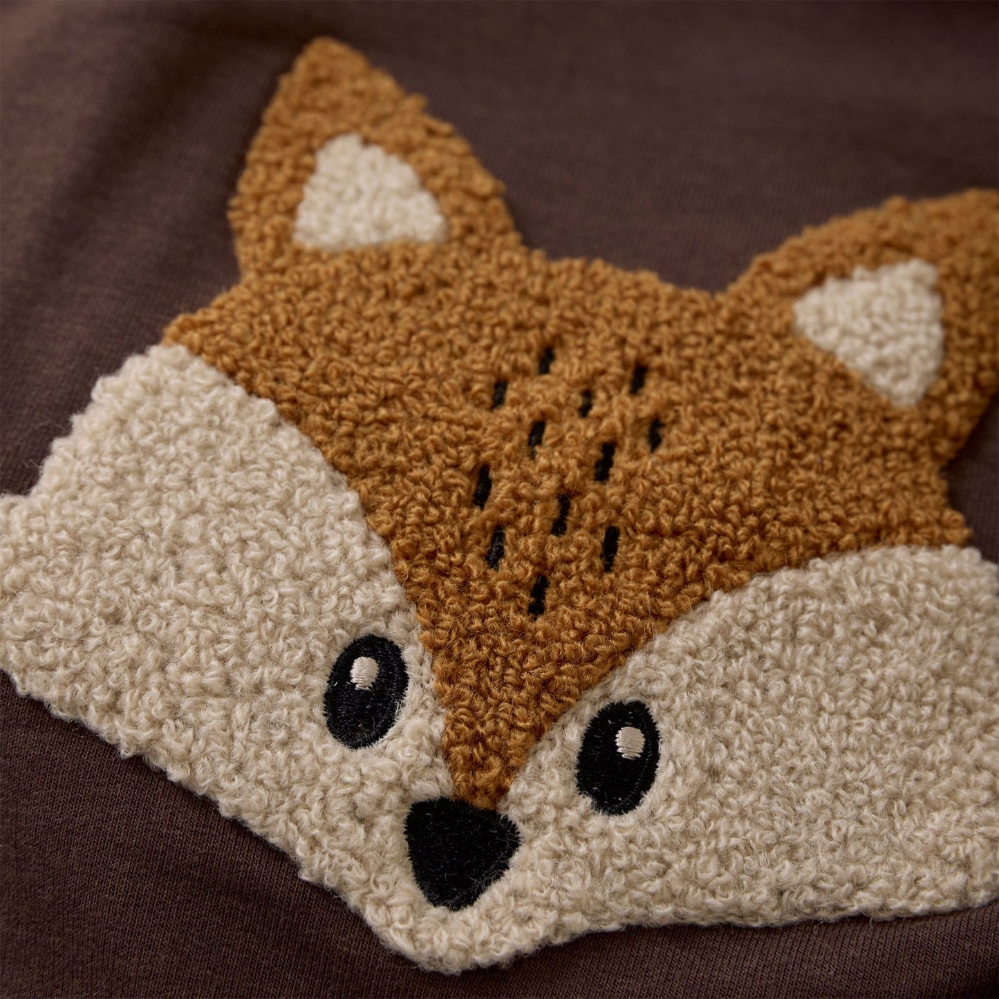 Fox Sweatshirt - Brown