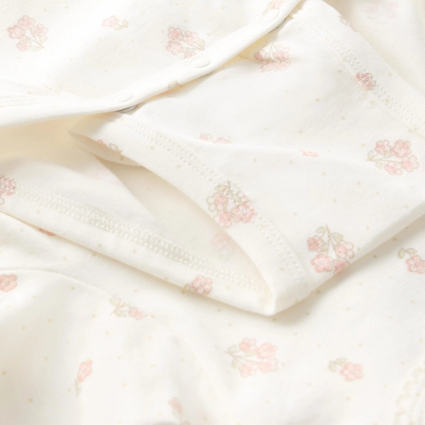 Short Sleeve Bodysuit - Flowers