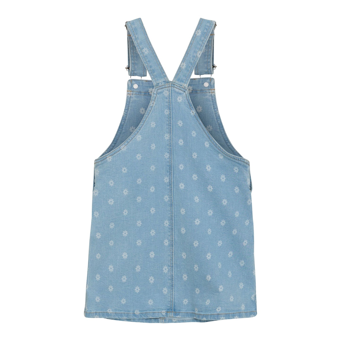 Spencer Overall Dress - Blue Floral