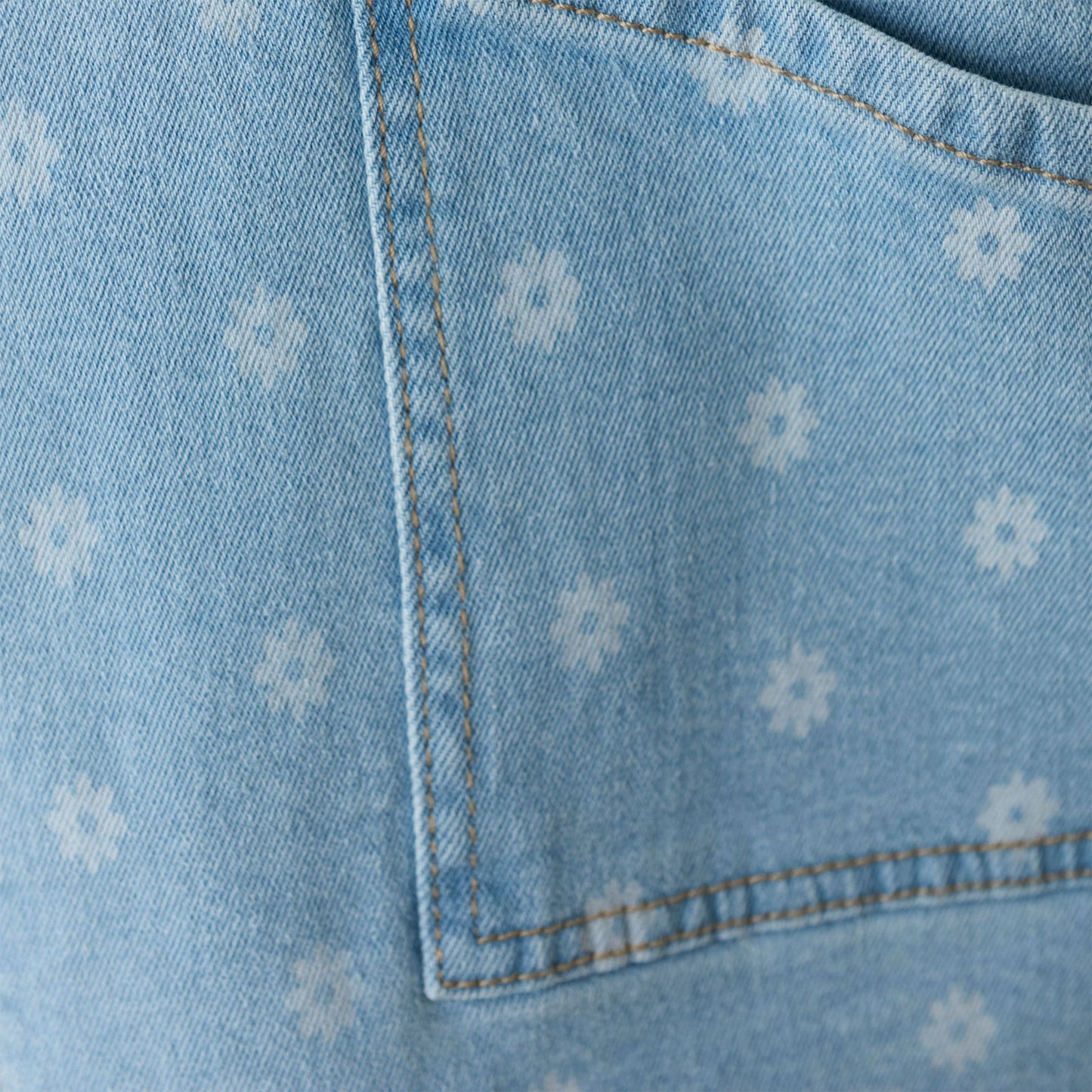 Spencer Overall Dress - Blue Floral
