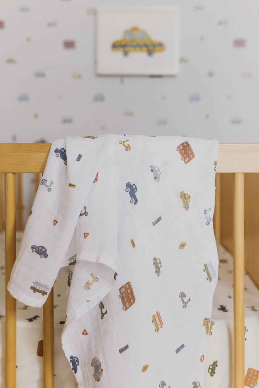 Swaddle Blanket - Rush Hour