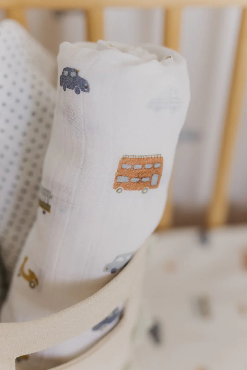 Swaddle Blanket - Rush Hour