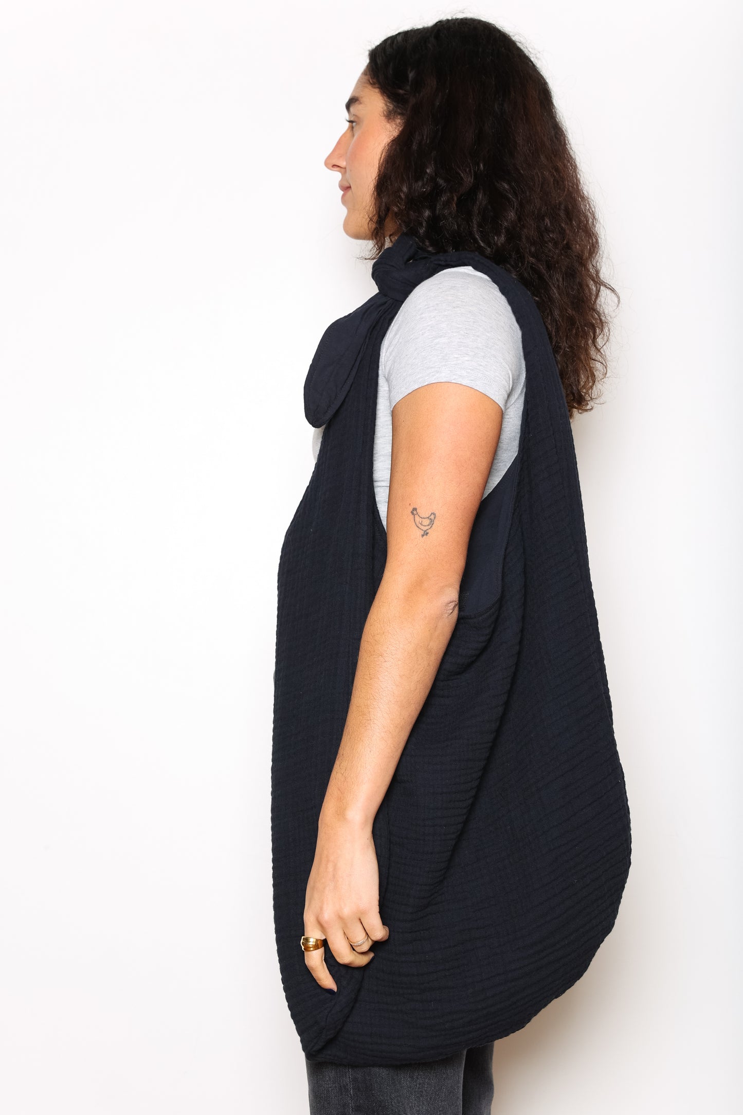 Aelin Saddle Bag - Black