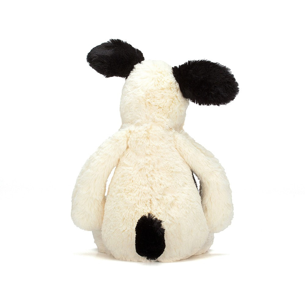Bashful Black & Cream Puppy - Medium