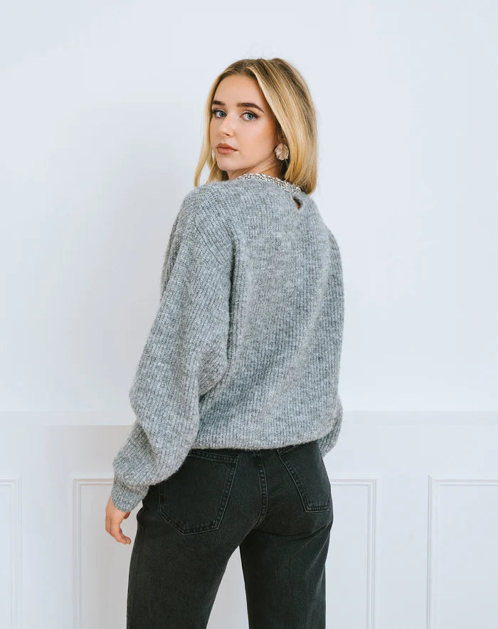 Blair Knit Crystal Crew