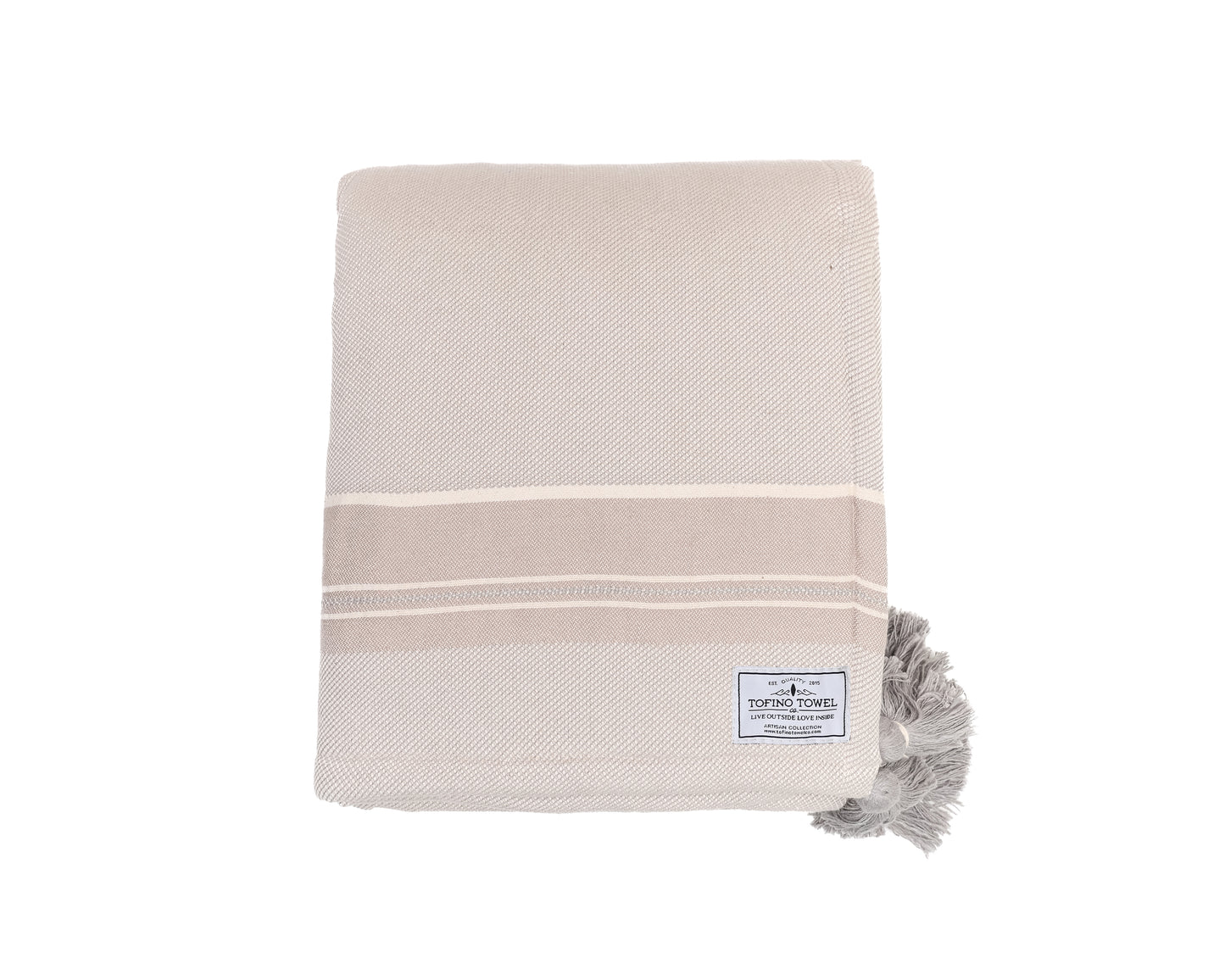 The Brynn Throw - Stone Grey