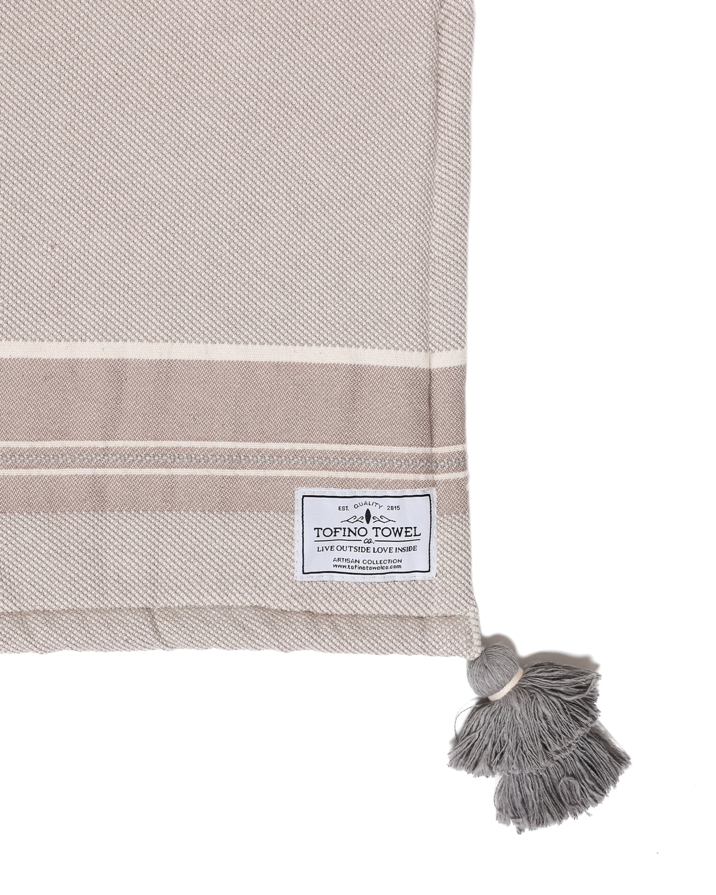 The Brynn Throw - Stone Grey