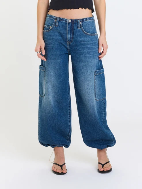 Mirage Mid Rise Cargo Harem - Snap