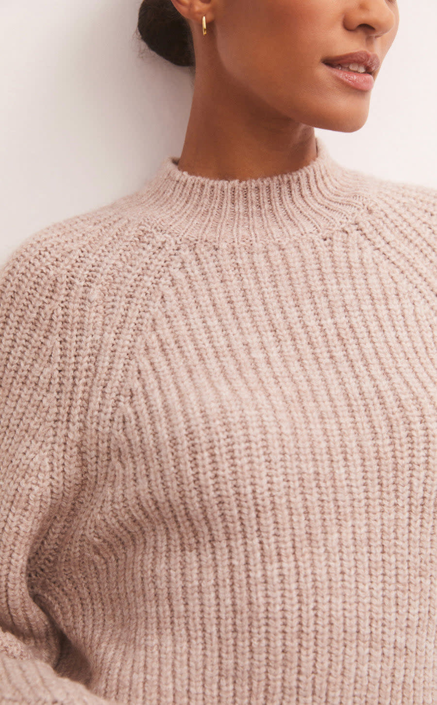 Desmond Pullover Sweater - Milkshake