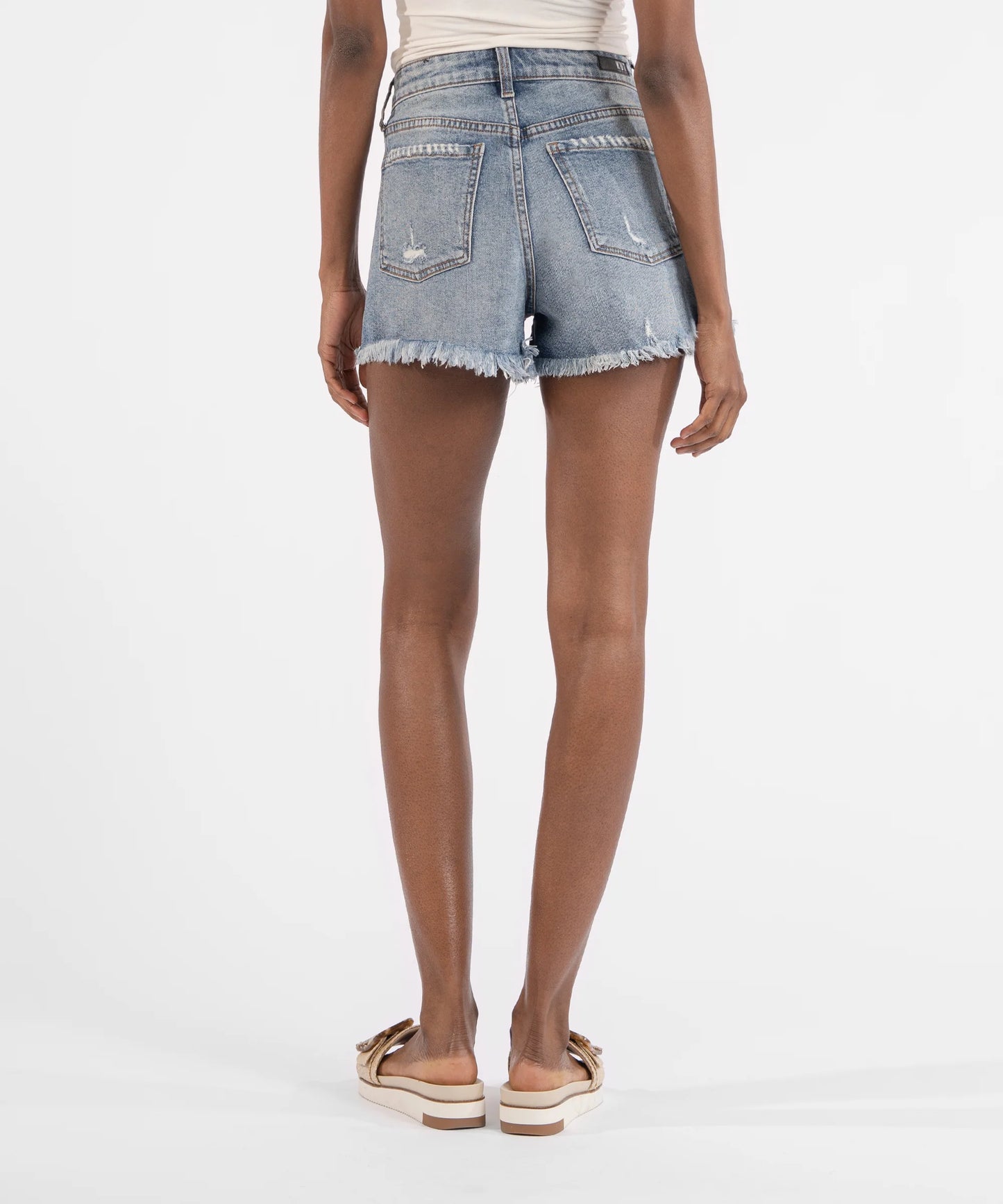 Jane High Rise Jean Short - Instruction Wash