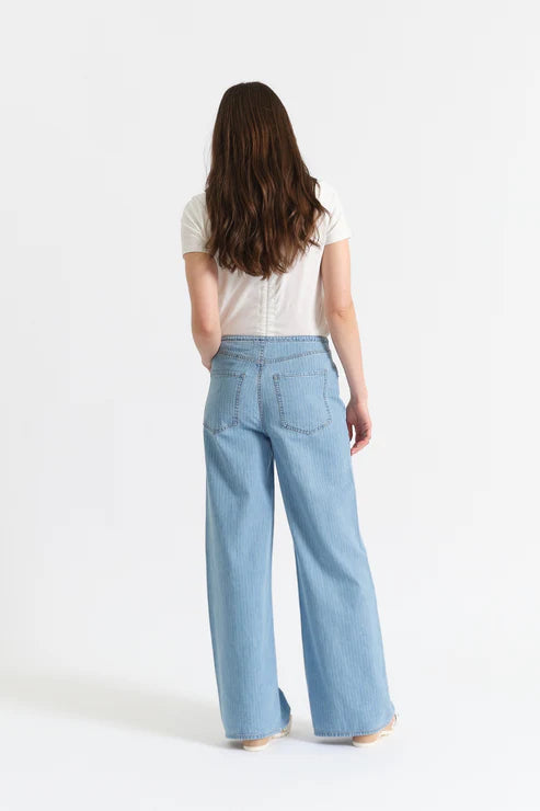 Madison Mid Rise Wide Leg - Whimsy