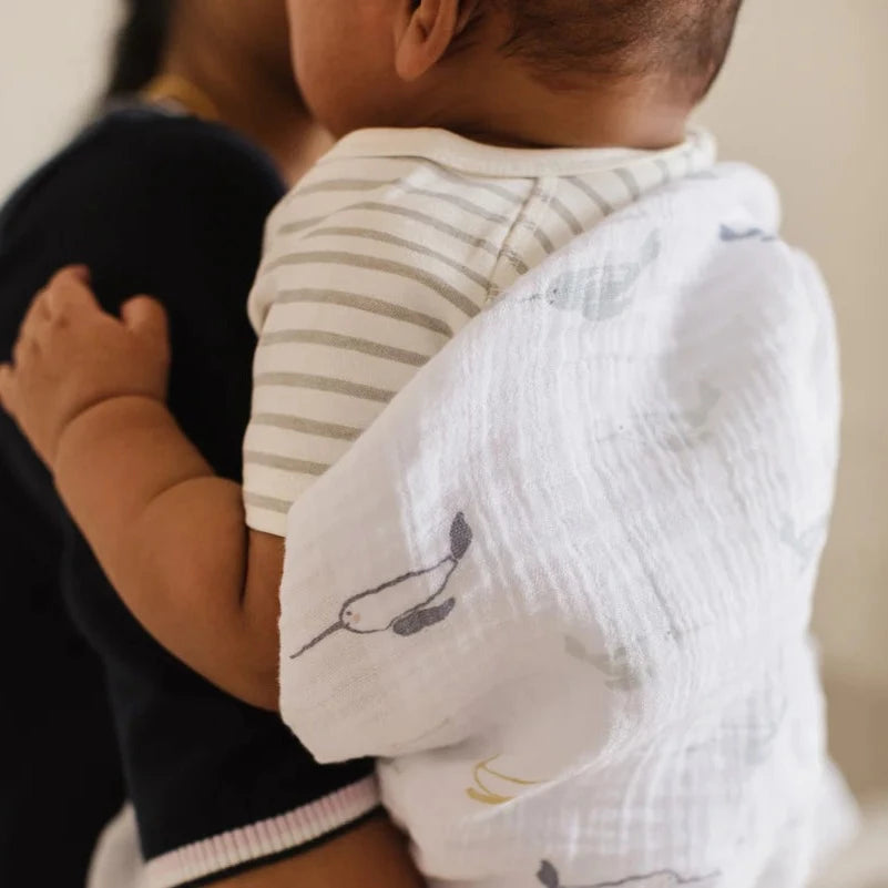 Swaddle Blanket - Narwhal