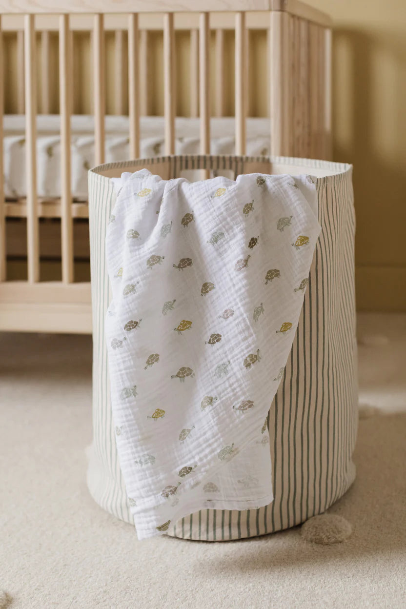 Swaddle Blanket - Wildlings Turtle