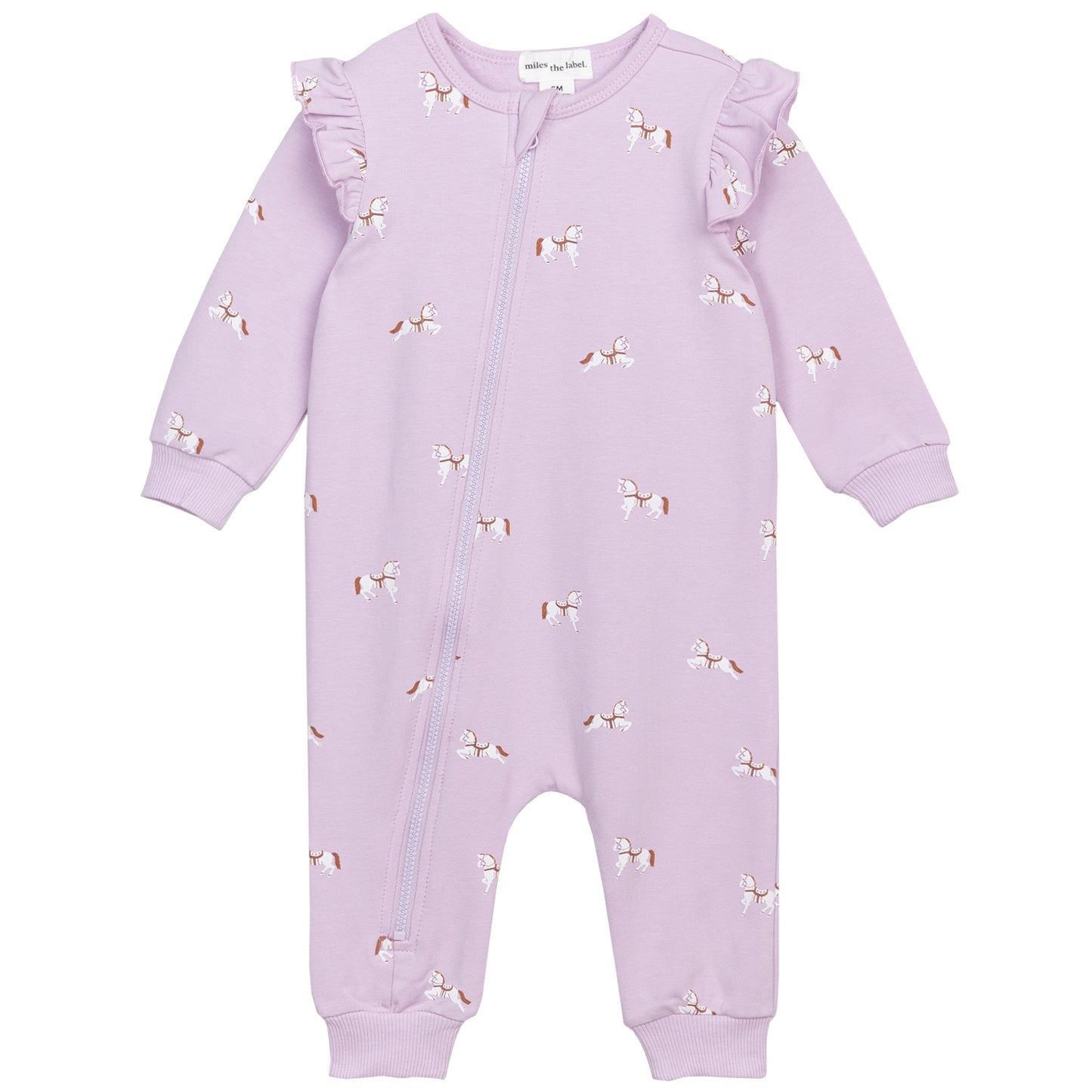 Organic Cotton Ruffle Playsuit - Filly