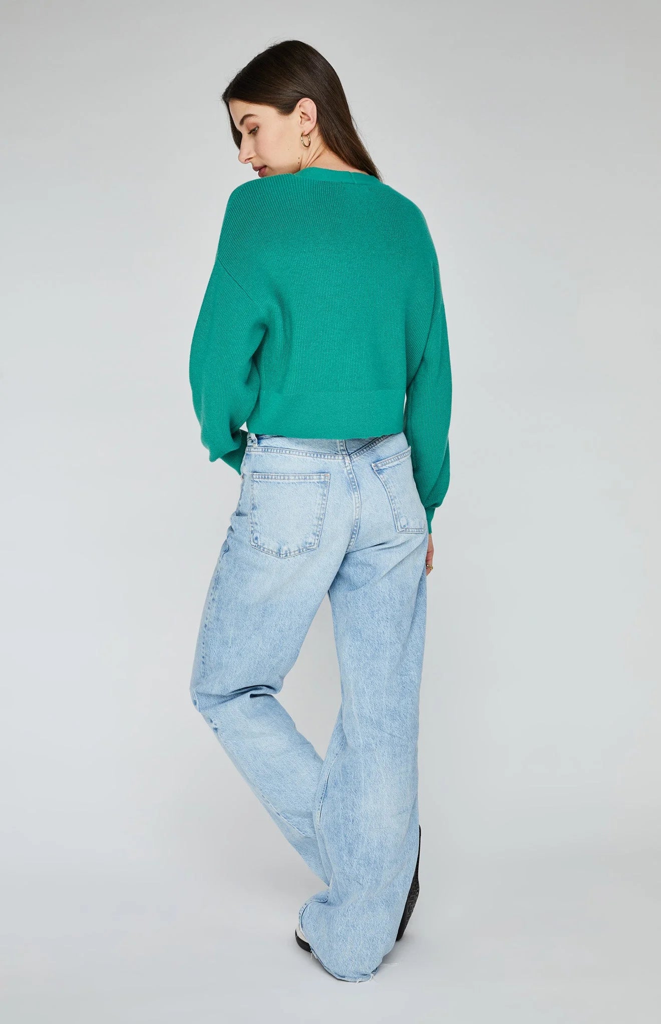 Orville Cardigan - Clover Green