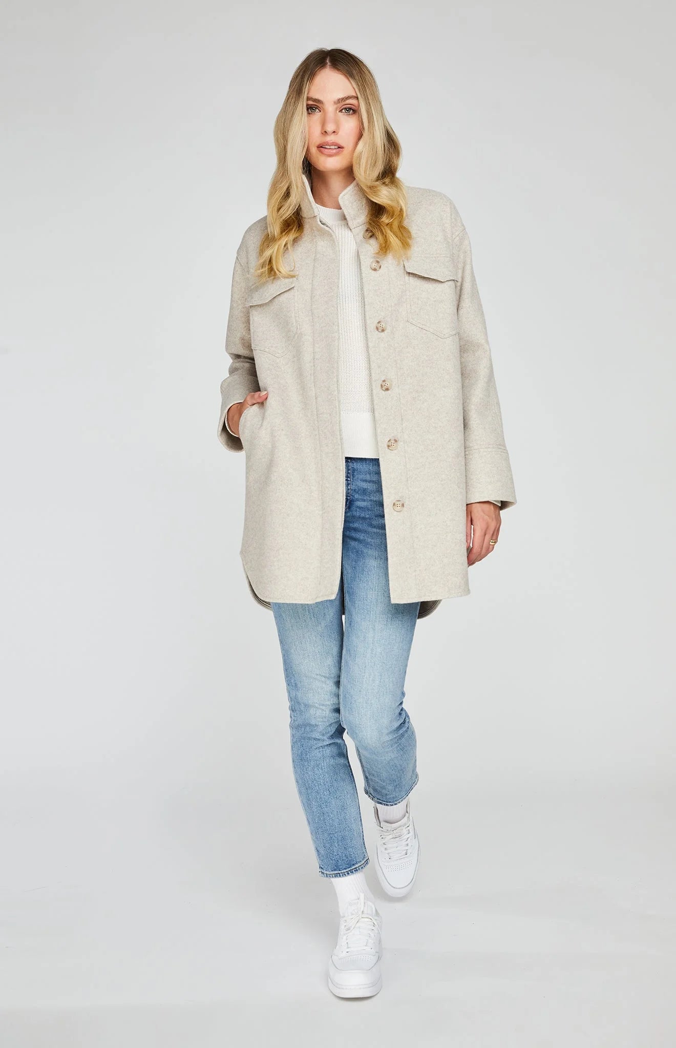 Wesley Jacket - Oat