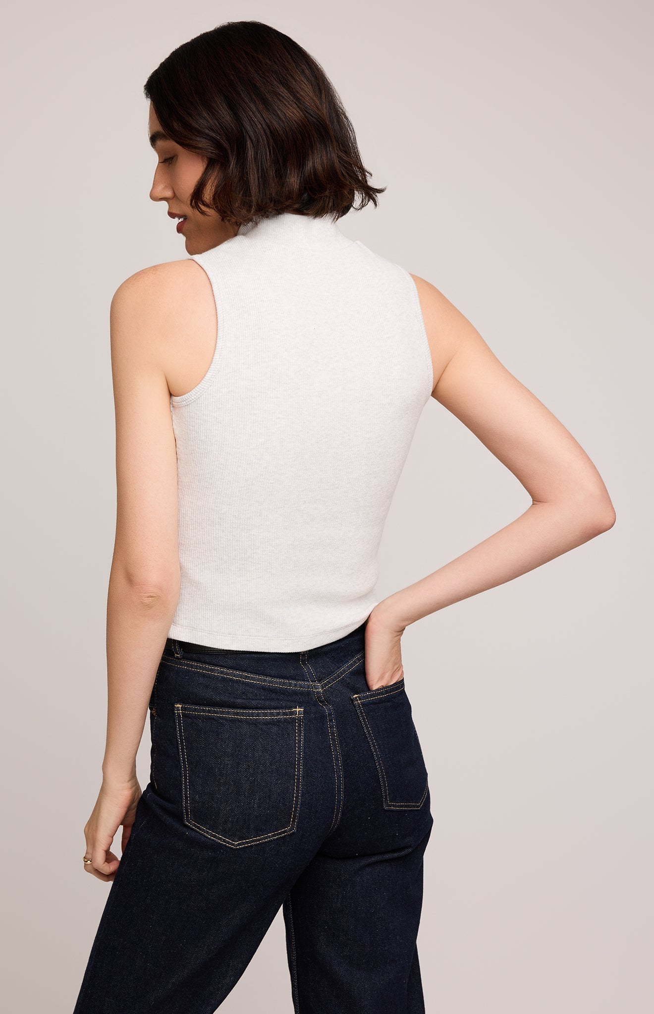 Michelle Tank - Heather Ash Grey