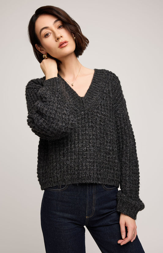 Willow Sweater - Heather Charcoal