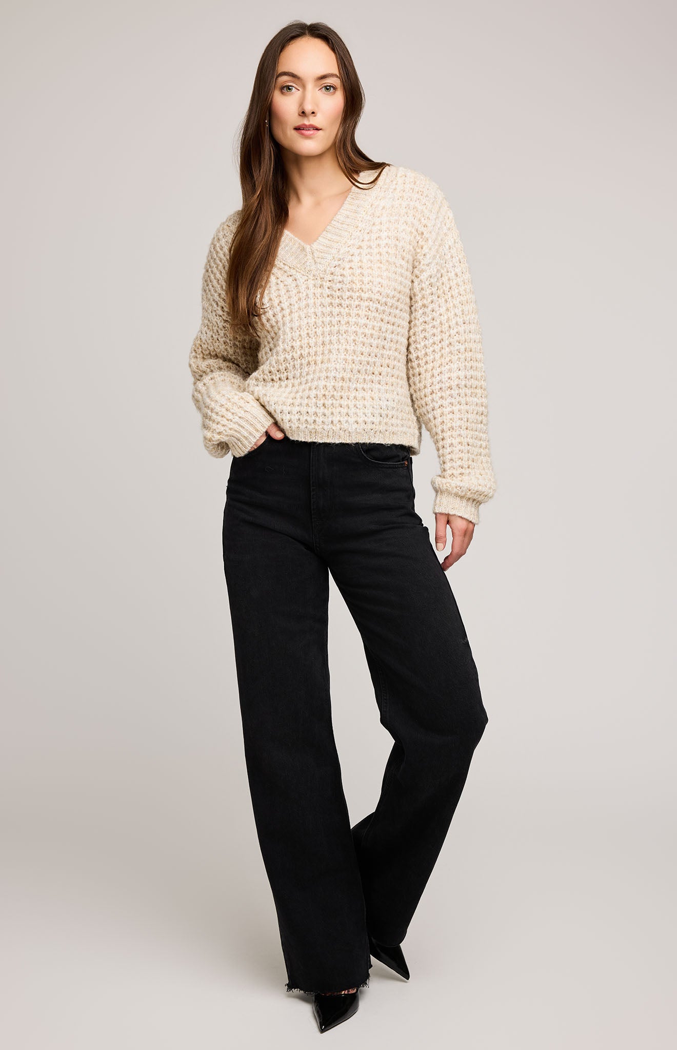 Willow Sweater - Heather Oat