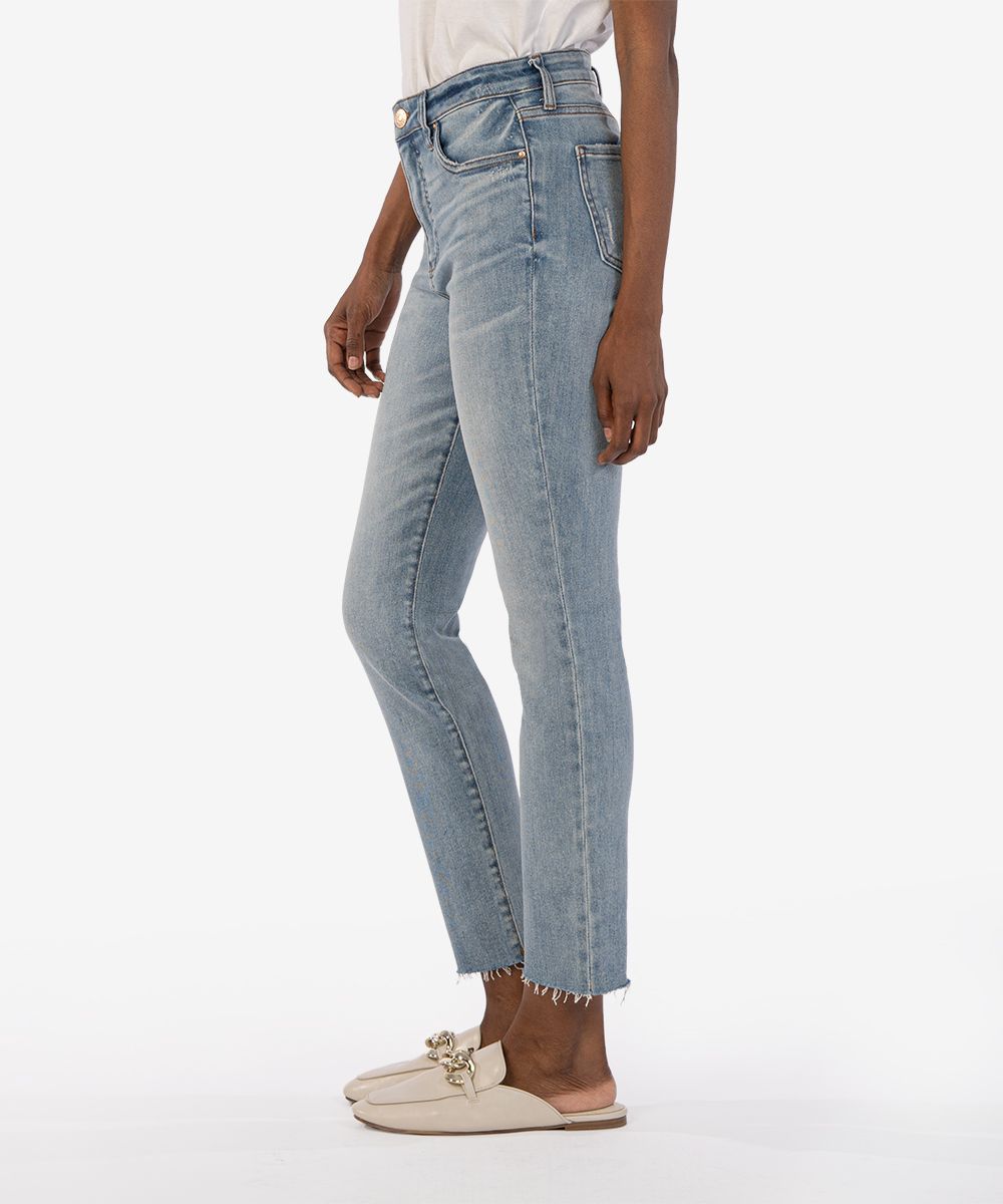 Reese High Rise Straight Ankle - Circulated Wash