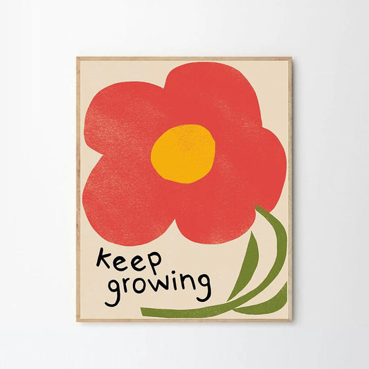 Keep Growing Art Print
