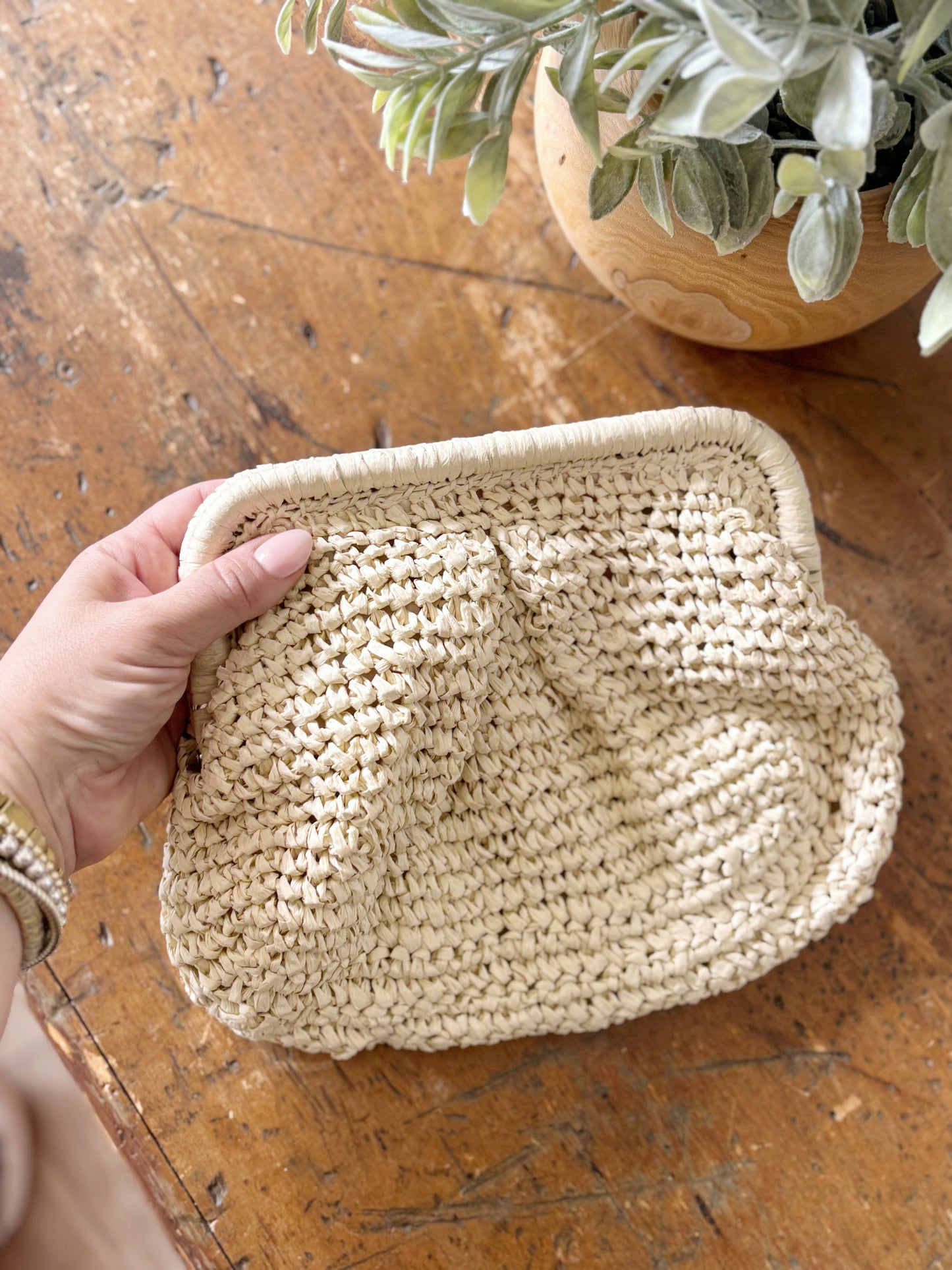 Boho Woven Crossbody Bag