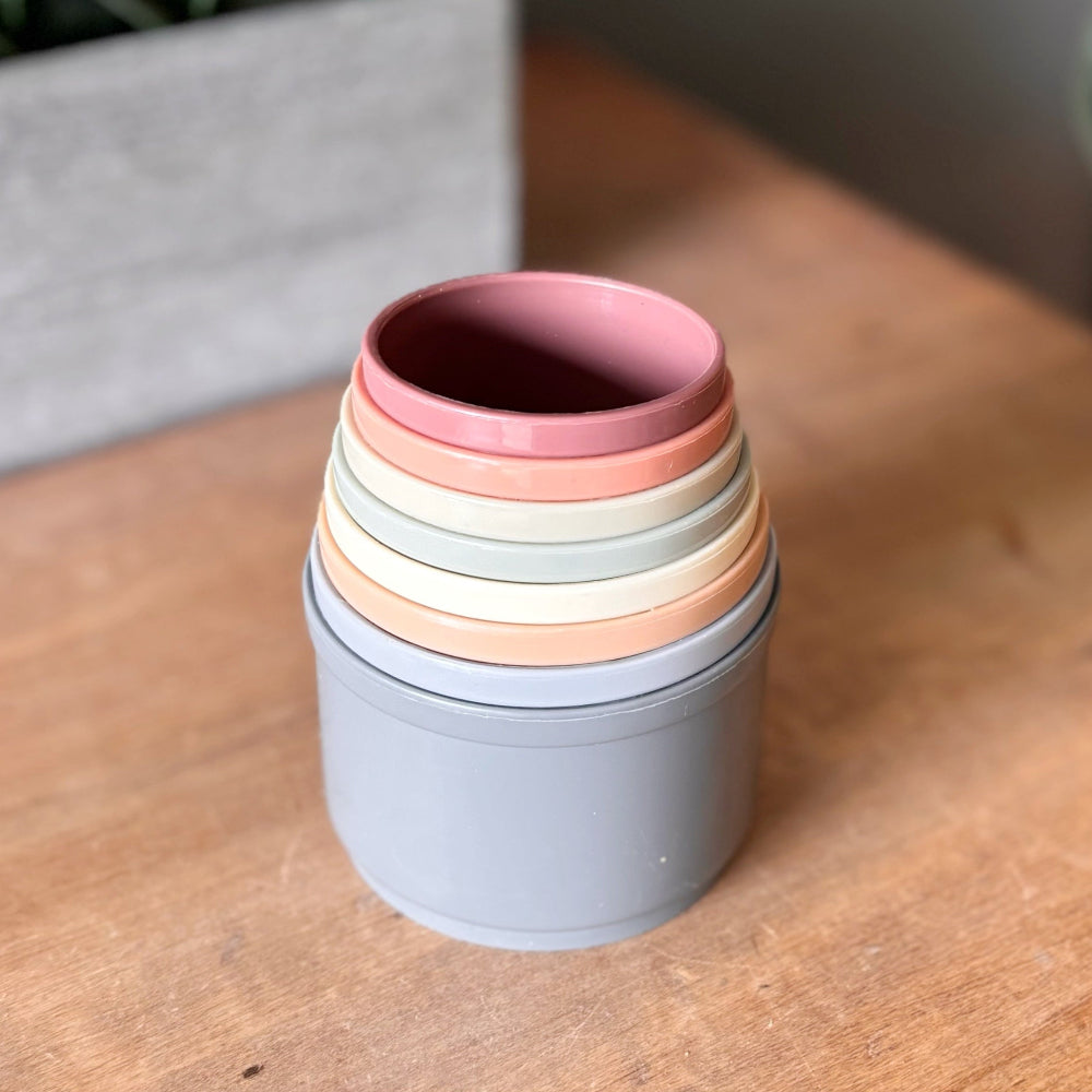 Stacking Toy Cups - Blue