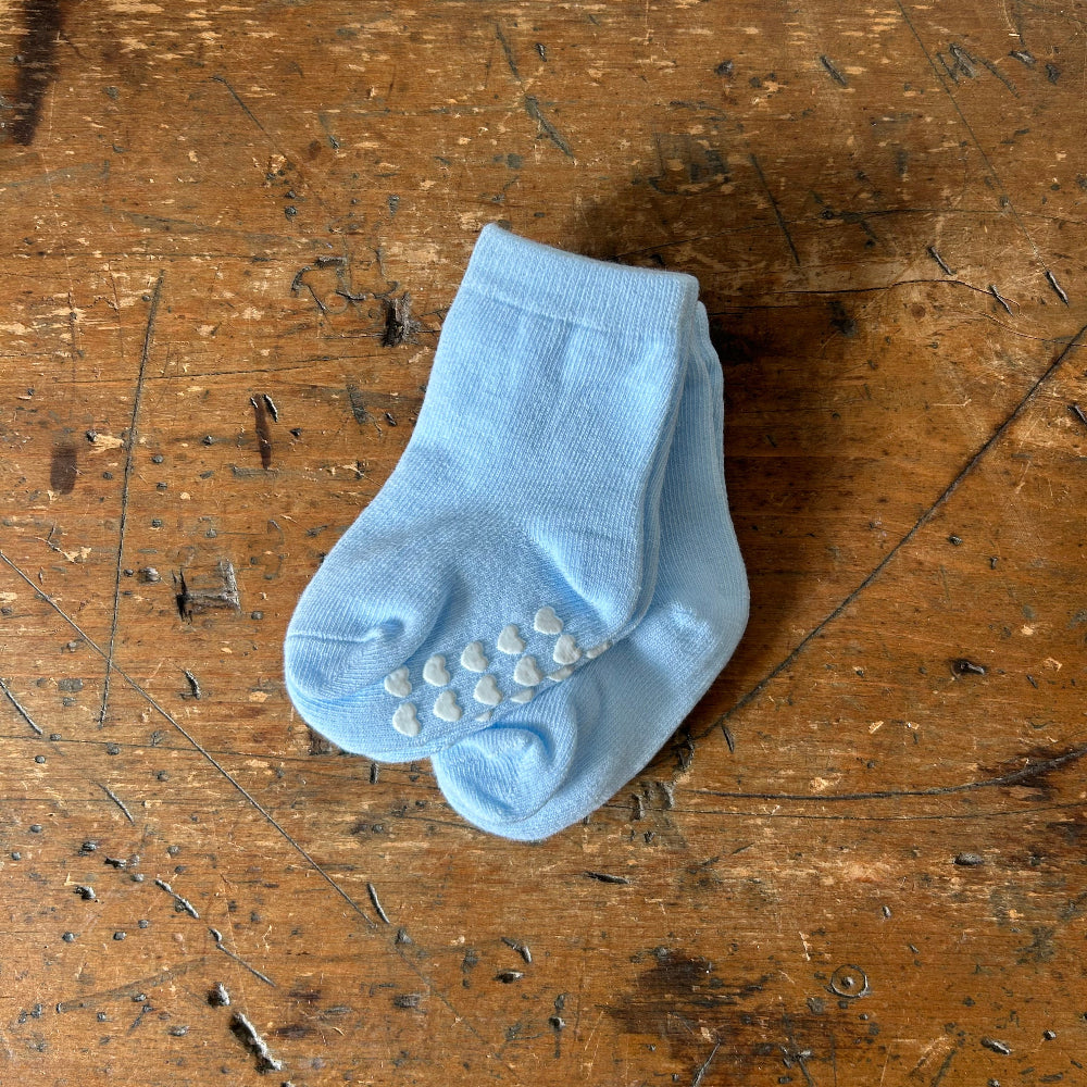 Cotton Baby Socks (2 pairs) - Blue