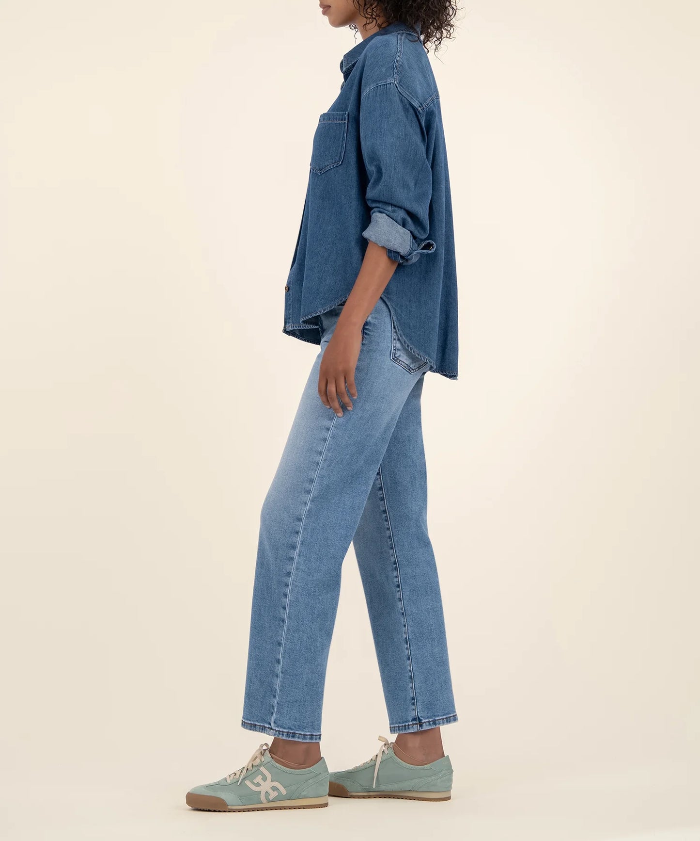 Charlotte High-Rise Wide Leg - Incontestable Wash